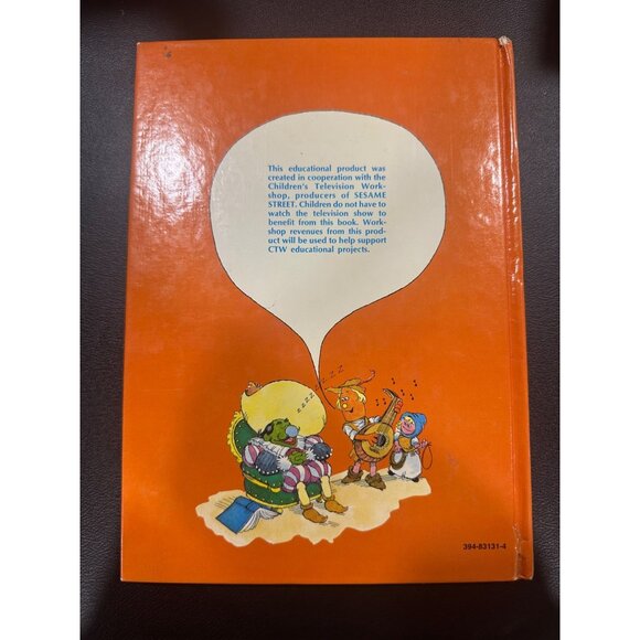 Sesame Street Vintage Book Bundle- Big Bird ,Its Not Easy Being Big Fairy Tales - Picture 9 of 11